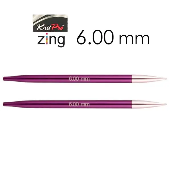 Circulares 6mm, Agujas circulares intercambiables KnitPro de 6 mm