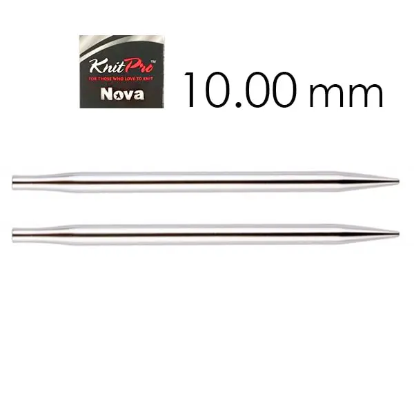 Circulares 10mm, Agujas circulares intercambiables KnitPro de 10 mm