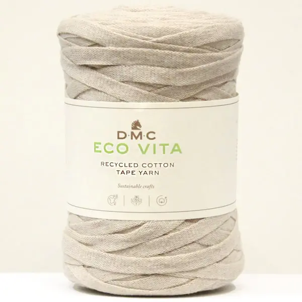 Eco Vita Tape 103, Trapillo DMC 250 gr (120m). Color 103-beige 