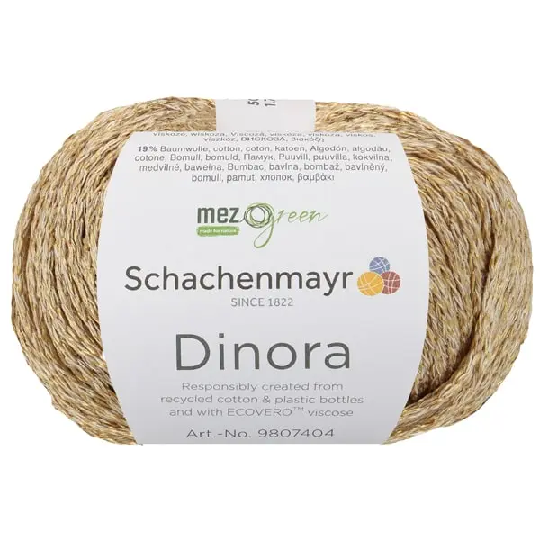 Dinora 0022, Hilo Schachenmayr de la colección Dinora, color 0022-dorado