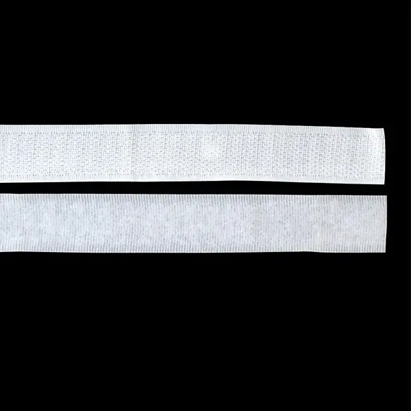 Velcro Blanco 2cm, Tira de velcro para ser cosido de 2 cm de ancho en color blanco 