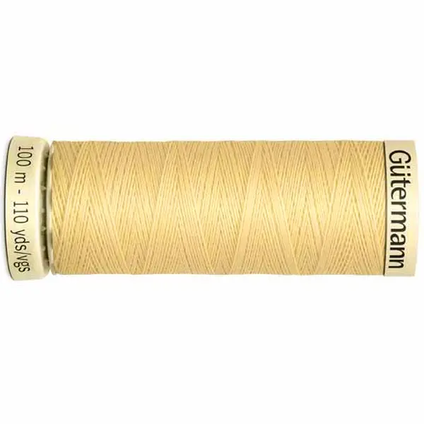 Amarillo 325, Bobina de 100 m de hilo coselotodo amarillo (ref 325) de Gütermann