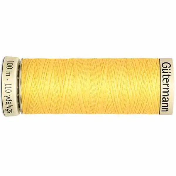 Amarillo 852, Bobina de 100 m de hilo coselotodo amarillo (ref 852) de Gütermann