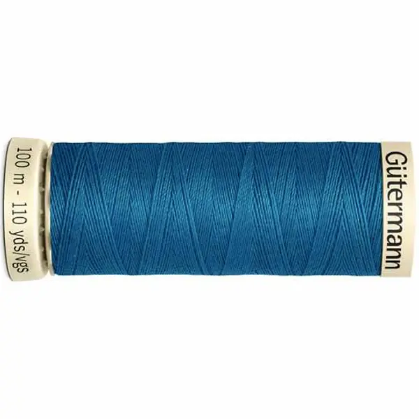 Azul 25, Bobina de 100 m de hilo coselotodo azul (ref 25) de Gütermann