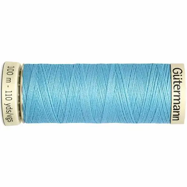 Azul 28, Bobina de 100 m de hilo coselotodo azul (ref 28) de Gütermann