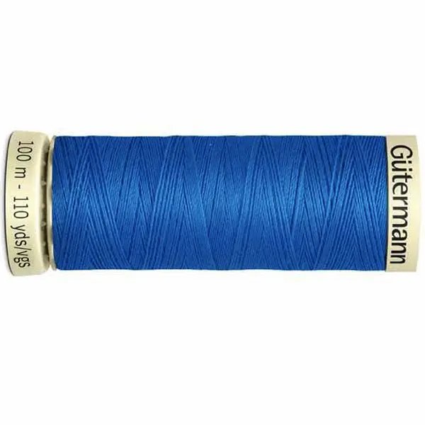 Azul 386, Bobina de 100 m de hilo coselotodo azul (ref 386) de Gütermann