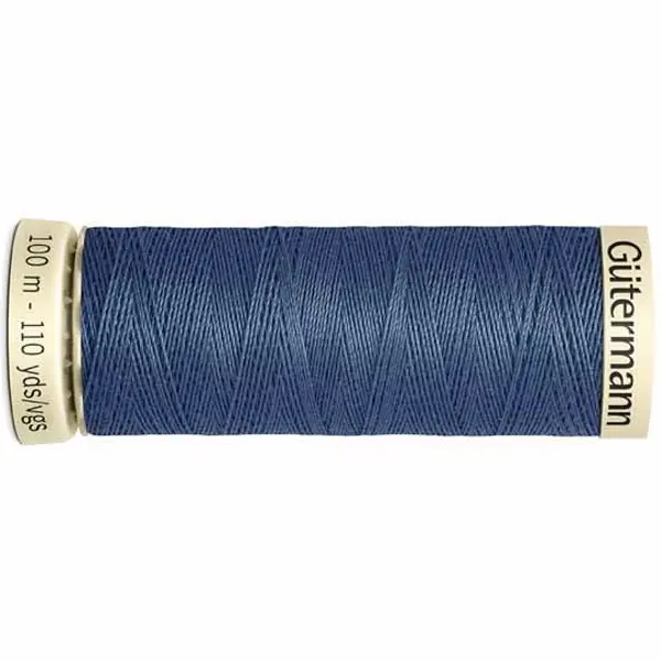 Azul 68, Bobina de 100 m de hilo coselotodo azul (ref 68) de Gütermann