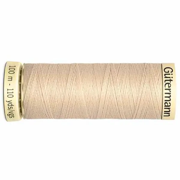 Beige 169, Bobina de 100 m de hilo coselotodo beige  (ref 169) de Gütermann