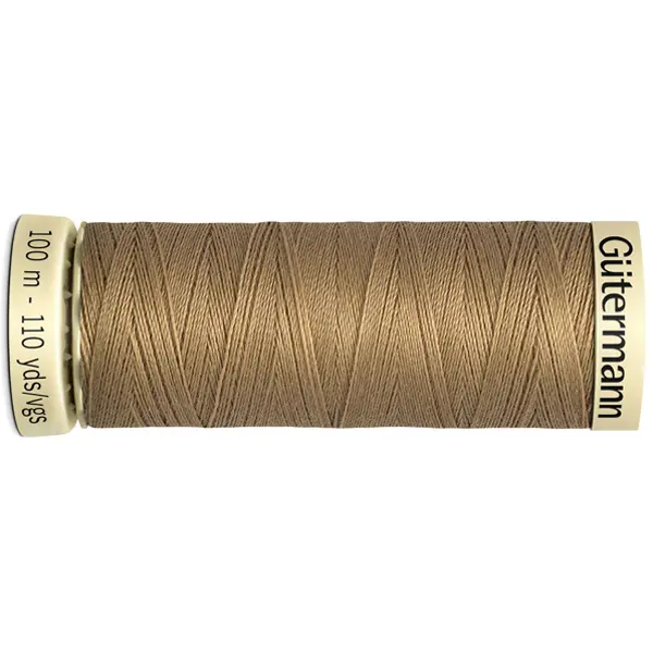 Beige 265, Bobina de 100 m de hilo coselotodo beige  (ref 265) de Gütermann