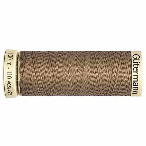 Beige 868, Bobina de 100 m de hilo coselotodo beige  (ref 868) de Gütermann