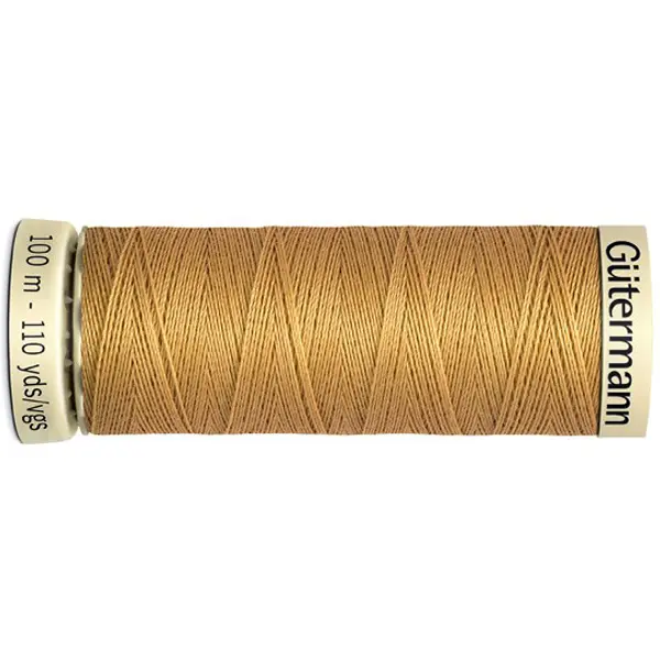 Beige 893, Bobina de 100 m de hilo coselotodo beige  (ref 893) de Gütermann