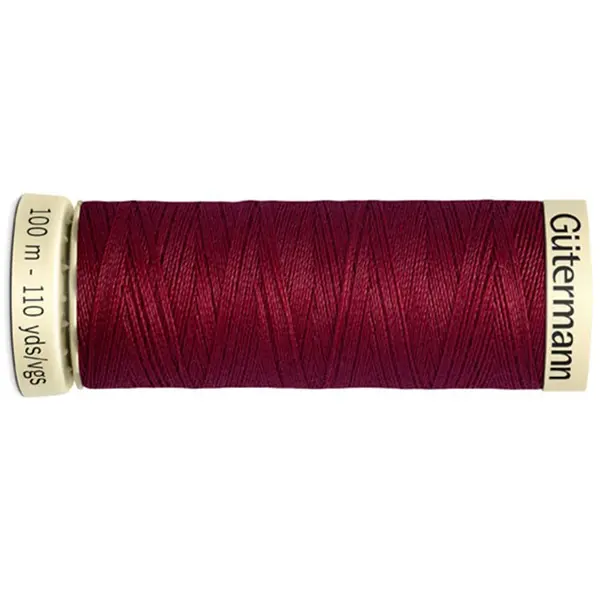 Granate 910, Bobina de 100 m de hilo coselotodo granate (ref 910) de Gütermann