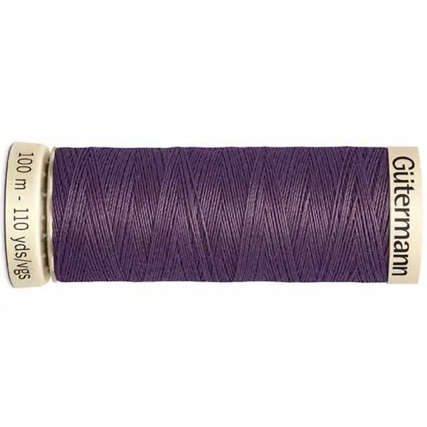Malva 128, Bobina de 100 m de hilo coselotodo malva (ref 128) de Gütermann