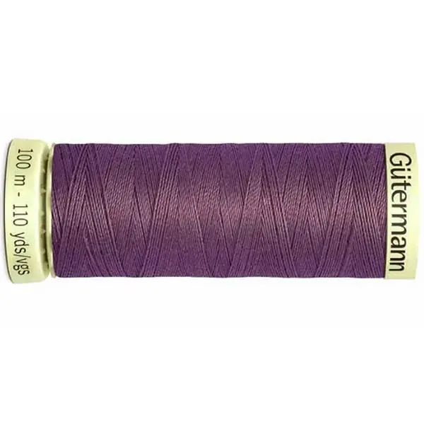 Malva 129, Bobina de 100 m de hilo coselotodo malva (ref 129) de Gütermann