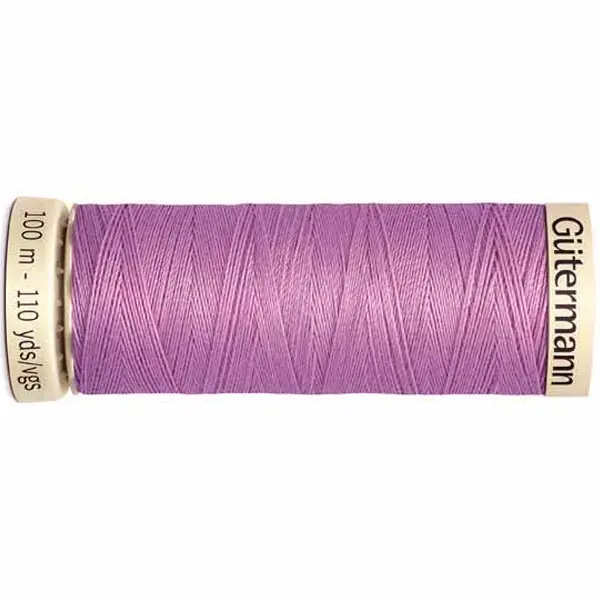 Malva 211, Bobina de 100 m de hilo coselotodo malva (ref 211) de Gütermann