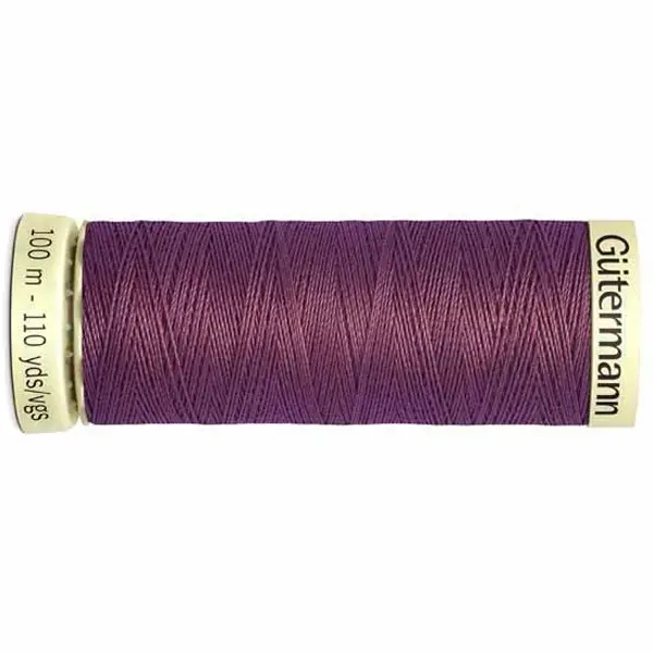Malva 259, Bobina de 100 m de hilo coselotodo malva (ref 259) de Gütermann
