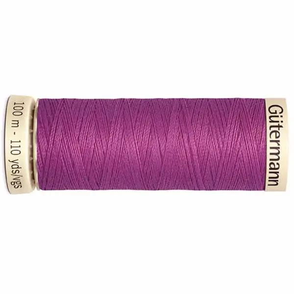 Malva 321, Bobina de 100 m de hilo coselotodo malva (ref 321) de Gütermann