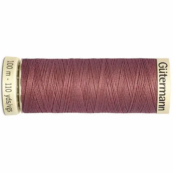 Malva 474, Bobina de 100 m de hilo coselotodo malva (ref 474) de Gütermann