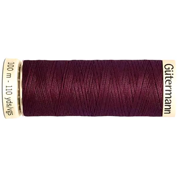 Malva 517, Bobina de 100 m de hilo coselotodo malva (ref 517) de Gütermann