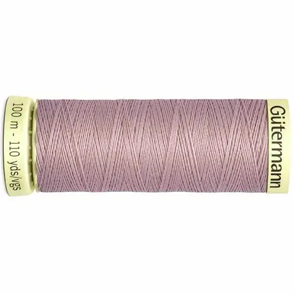 Malva 568, Bobina de 100 m de hilo coselotodo malva (ref 568) de Gütermann