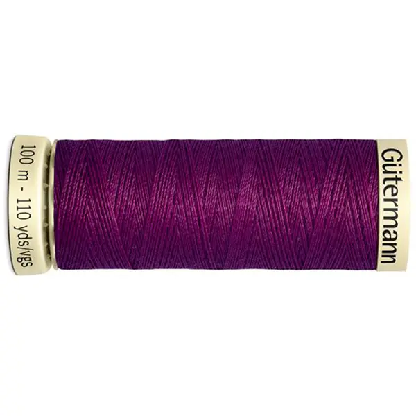 Malva 718, Bobina de 100 m de hilo coselotodo malva (ref 718) de Gütermann