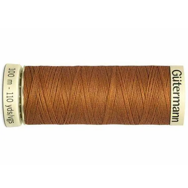 Marrón 448, Bobina de 100 m de hilo coselotodo marrón  (ref 448) de Gütermann
