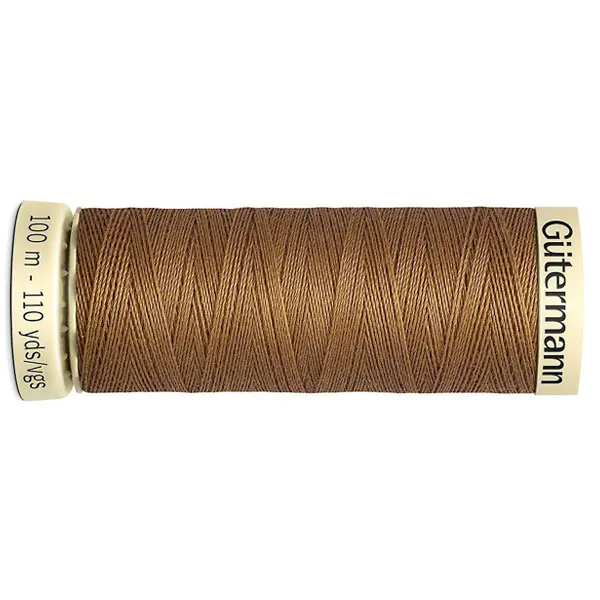 Marrón 887, Bobina de 100 m de hilo coselotodo marrón  (ref 887) de Gütermann