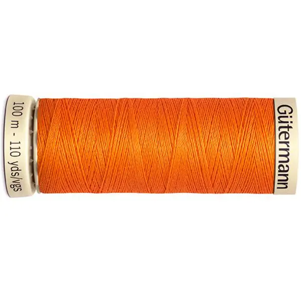 Naranja 350, Bobina de 100 m de hilo coselotodo naranja (ref 350) de Gütermann