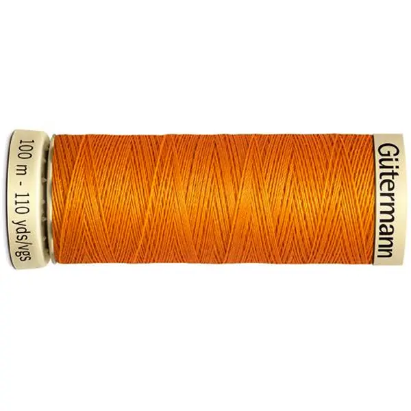Naranja 362, Bobina de 100 m de hilo coselotodo naranja (ref 362) de Gütermann