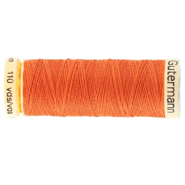 Naranja 895, Bobina de 100 m de hilo coselotodo naranja (ref 895) de Gütermann