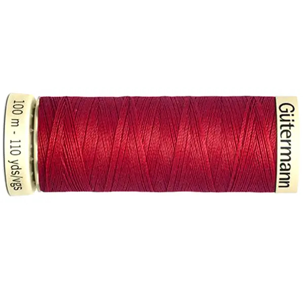 Rojo 26, Bobina de 100 m de hilo coselotodo rojo (ref 26) de Gütermann