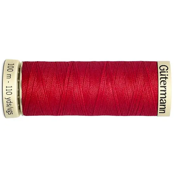Rojo 365, Bobina de 100 m de hilo coselotodo rojo (ref 365) de Gütermann