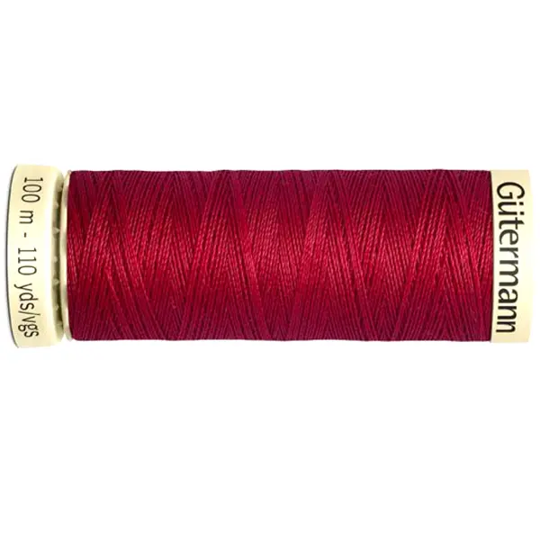 Rojo 46, Bobina de 100 m de hilo coselotodo rojo (ref 46) de Gütermann