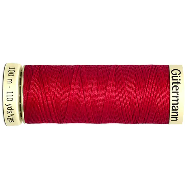 Rojo 909, Bobina de 100 m de hilo coselotodo rojo (ref 909) de Gütermann