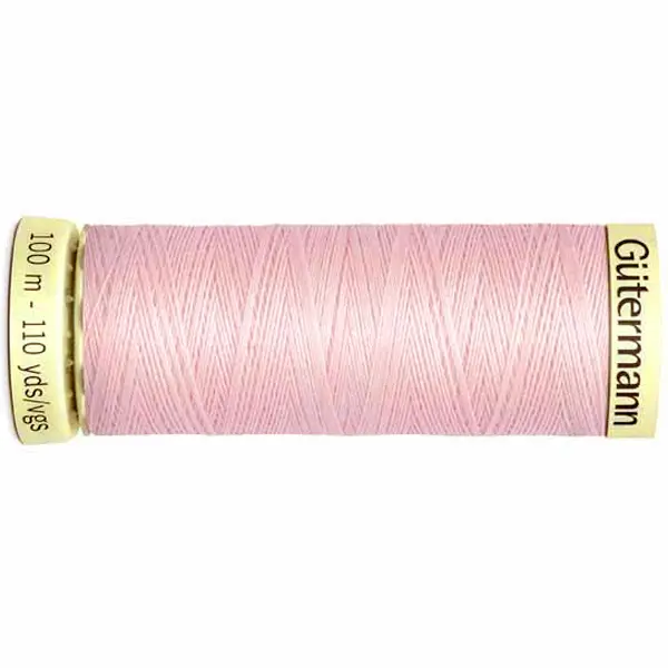 Rosa 372, Bobina de 100 m de hilo coselotodo rosa (ref 372) de Gütermann