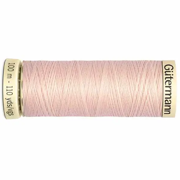 Rosa 658, Bobina de 100 m de hilo coselotodo rosa (ref 658) de Gütermann
