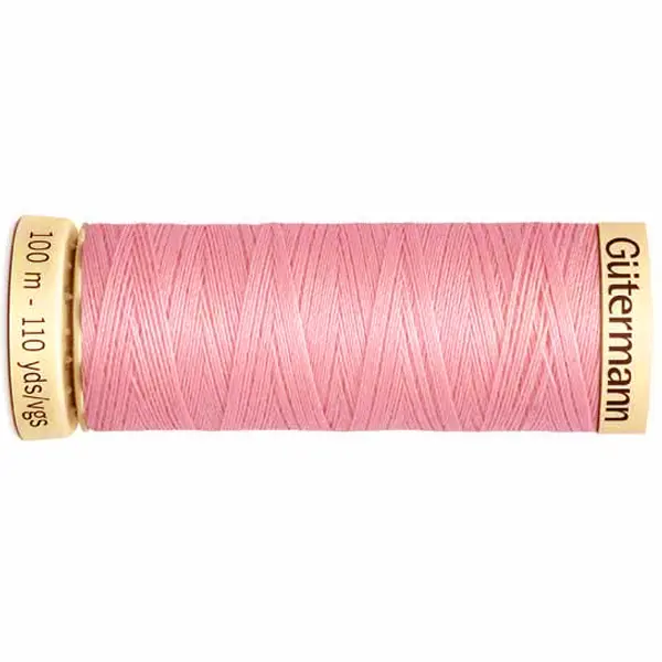 Rosa 660, Bobina de 100 m de hilo coselotodo rosa (ref 660) de Gütermann