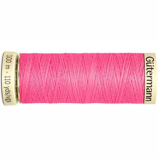 Rosa 728, Bobina de 100 m de hilo coselotodo rosa (ref 728) de Gütermann
