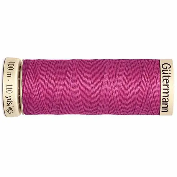 Rosa 733, Bobina de 100 m de hilo coselotodo rosa (ref 733) de Gütermann