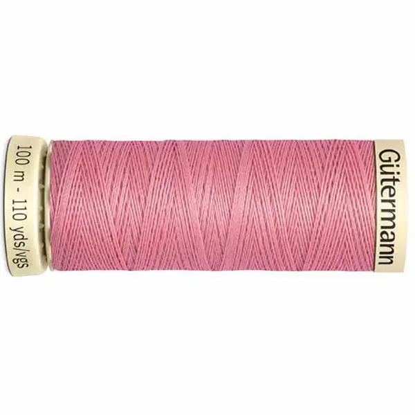Rosa 889, Bobina de 100 m de hilo coselotodo rosa (ref 889) de Gütermann