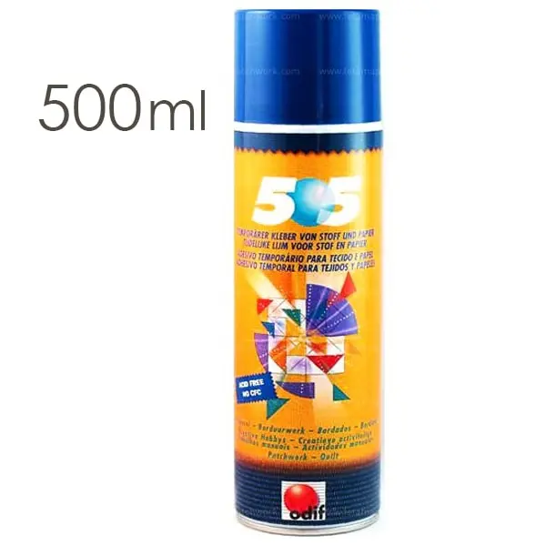 Adhesivo 500 ml, Adhesivo temporal Odif 505 - bote de spray de 500 ml