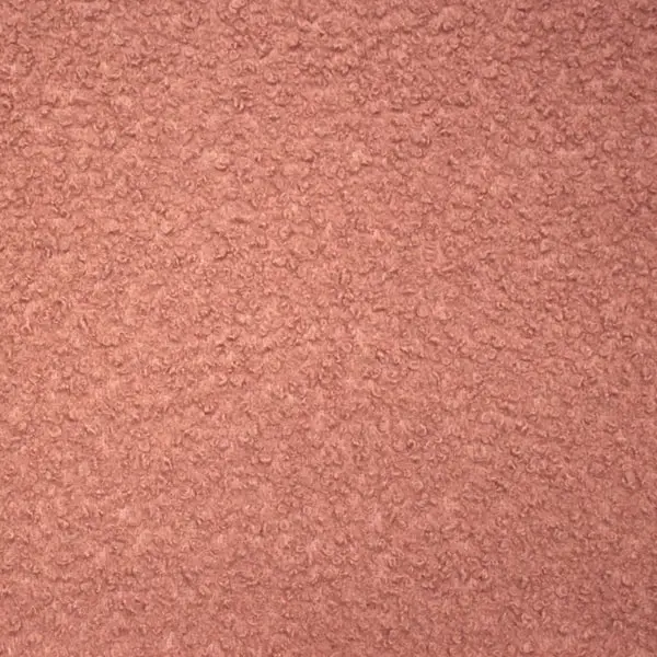 Bouclé Rosa, Tela Bouclé en color Rosa Empolvado