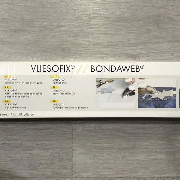 Entretela Vliesofix, Entretela de doble cara Vliesofix para hacer aplicaciones más fina