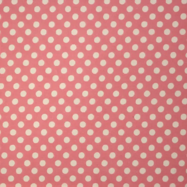 Topos Rosa, Tejido de franela de algodón colección Little One de Kimberbell Designs