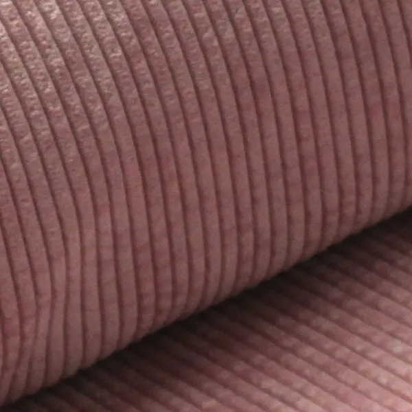 Pana Gruesa Rosa, Tejido de pana gruesa de 150cm de ancho en color rosa
