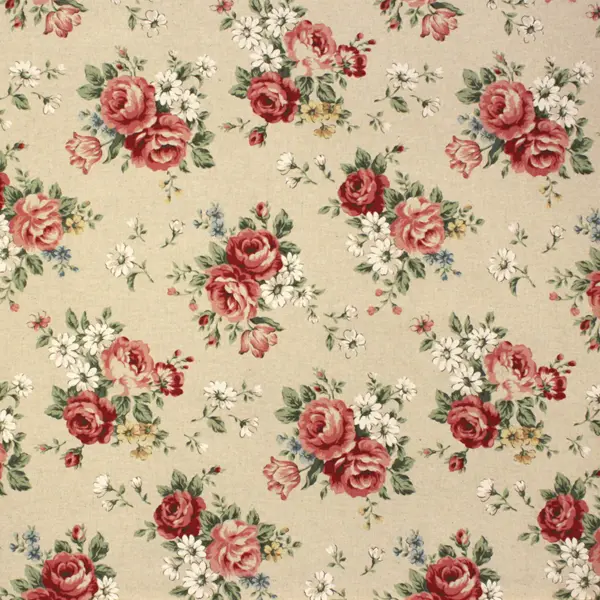 Cosmo Beige, Tela japonesa de algodón grueso de la colección Cosmo Textile