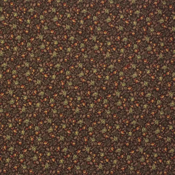 Ginger Brown, Tela de Nancy Rink de la colección Ginger Grove-Ref R150443D Brown