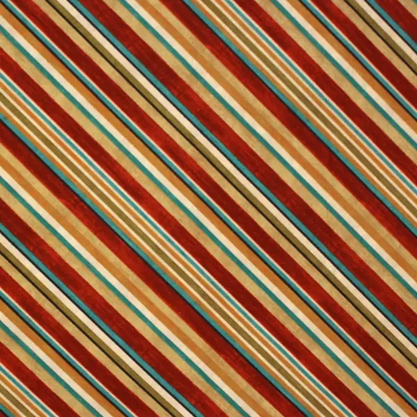 Biased Stripe Red, Líneas rectas en tonos cálidos del conjunto Avignon
