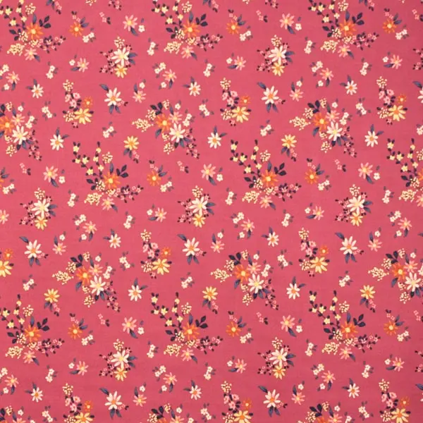 Daisyfield Plum, Tela Tilda - colección Daisyfield, mod Plum - Ref 110057