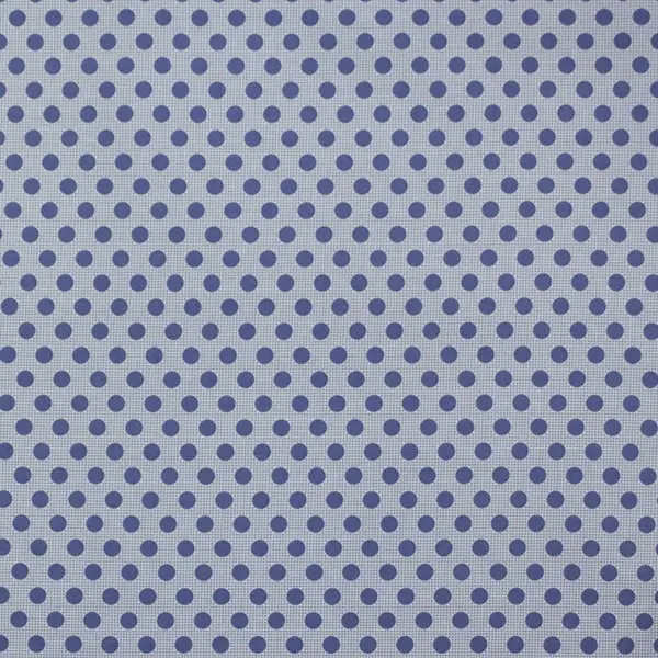 Dots Denim Blue, Tela Tilda topos azul - colección Medium Dots - Ref 130013